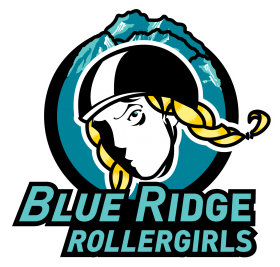Blue Ridge Roller Girls Logo - Rebranding