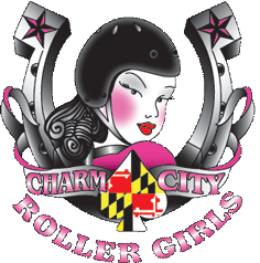 Charm City Roller Girls Logo - Current